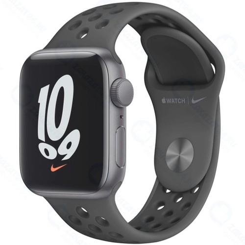 Смарт-часы Apple Watch Nike SE GPS 40mm Space Gray Aluminum Case with Anthracite/Black Nike Sport Band (MKQ33RU/A)
