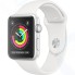 Смарт-часы Apple Watch S3 42mm Silver Aluminum Case with White Sport Band