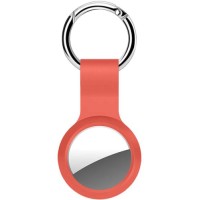 Брелок Deppa для Apple AirTag, с кольцом, силикон, оранжевый (47210)