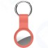 Брелок Deppa для Apple AirTag, с кольцом, силикон, оранжевый (47210)