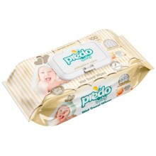 Детские влажные салфетки PREDO Baby, 100 шт (W-100)