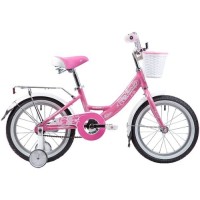 Велосипед детский Novatrack GirlishLine 16 (2019), розовый (165AGIRLISH.PN9)