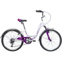 Велосипед подростковый Novatrack Butterfly 24 (2019), фиолетовый (24SH6V.BUT.13VL9)