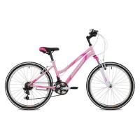 Велосипед подростковый Stinger Latina 24/12'' Microshift (2021), розовый (24SHV.LATINA.12PK10)