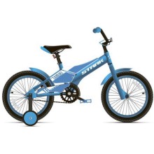 Велосипед детский Stark Tanuki 16 Boy 2020, голубой/белый (H000015185)