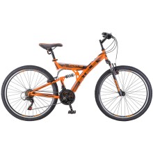 Велосипед Stels Focus V 26 18-sp (V030) 18, оранжевый/чёрный (LU083838)