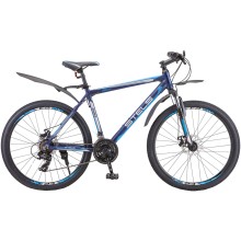 Велосипед Stels Navigator-620 MD 26 (V010) 14, тёмно-синий (LU084771)