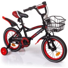 Велосипед детский MOBILE-KID Slender 14'' Black/Red