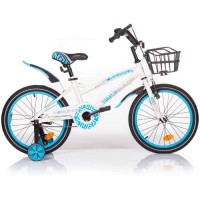 Велосипед детский MOBILE-KID Slender 18'' White/Blue