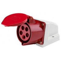 Розетка кабельная Dekraft 26033DEK ОП 32А 380В 3P+E+N IP44 (161228)