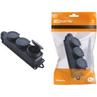 Розетка тройная TDM Electric SQ0612-0008