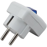 Электрическая вилка ЭРА Vx5-W