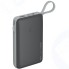 Внешний аккумулятор Deppa NRG Cable 4 в 1 10000 mAh Grey (33561)