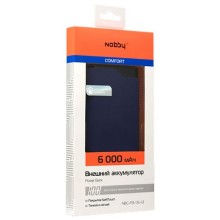Внешний аккумулятор Nobby 6000 мАч Li-pol