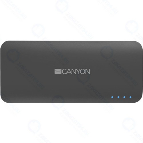 Внешний аккумулятор Canyon CNE-CPB100DG 10000 мАч, Dark Gray