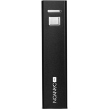 Внешний аккумулятор Canyon CNE-CSPB26B 2600mAh Black