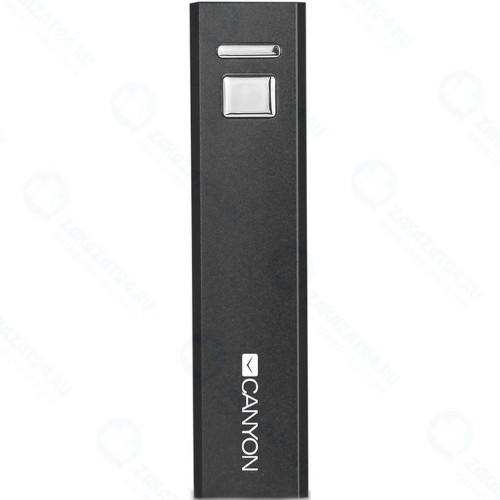 Внешний аккумулятор Canyon CNE-CSPB26B 2600mAh Black