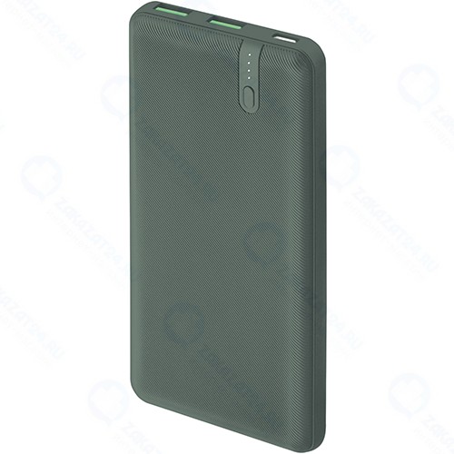 Внешний аккумулятор InterStep PB1018PD 10000мАч TypeC QC/PD Green (IS-AK-PB1018WPD-GRNB201)