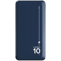 Внешний аккумулятор LYAMBDA 10000mAh PD+QC3.0 Slim Dark Blue (LP301-DB)