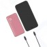 Внешний аккумулятор LYAMBDA 10000mAh PD+QC3.0 Slim Pink (LP301-PK)
