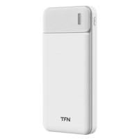 Внешний аккумулятор TFN Power Core 10000 мАч, белый (PB-226-WH)