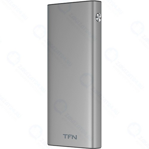 Внешний аккумулятор TFN Steel LCD 10000 mAh Gray (TFN-PB-213-GR)