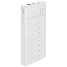 Внешний аккумулятор TFN Astero 10i 10000mAh White (TFN-PB-249-WH) Внешний аккумулятор TFN Astero 10i 10000mAh White (TFN-PB-249-WH)