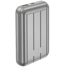 Внешний аккумулятор TFN Aero10i 10000 мАч, серый (TFN-PB-260-GR) Внешний аккумулятор TFN Aero10i 10000 мАч, серый (TFN-PB-260-GR)