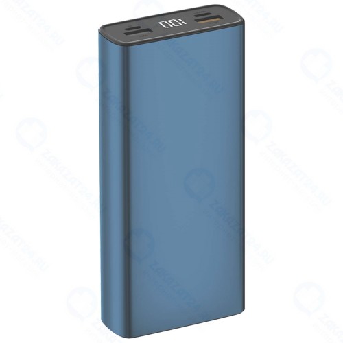 Внешний аккумулятор TFN Steel LCD PD 20000 мАч, синий (TFN-PB-262-BL)
