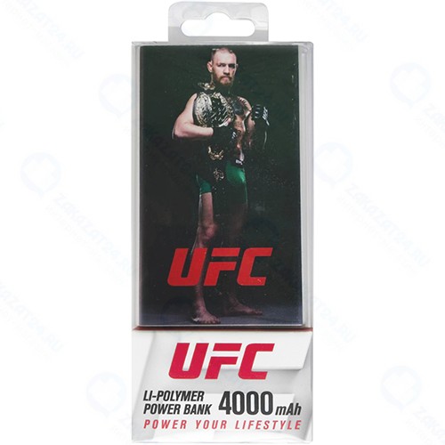 Внешний аккумулятор RED-LINE J01 UFC 4000 mAh Metal Silver (УТ000019301)