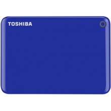 Внешний жесткий диск Toshiba Canvio Connect II 1Tb Blue (HDTC810EL3AA)