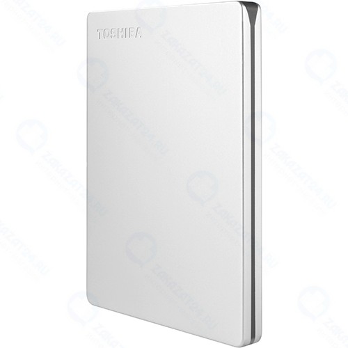 Внешний жесткий диск 2.5' TOSHIBA 1.0Tb USB 3.0 Canvio Slim Silver (HDTD310ES3DA)