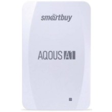 Твердотельный накопитель Smartbuy Aqous A1 128GB USB 3.1 White (SB128GB-A1W-U31C)