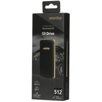 Твердотельный накопитель Smartbuy S3 Drive 512GB Black (SB512GB-S3DB-18SU30)