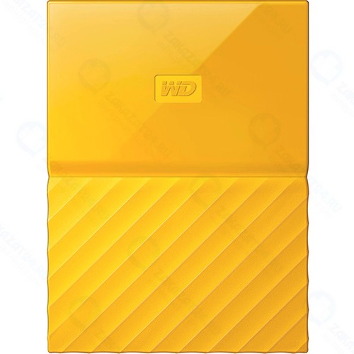 Внешний жесткий диск WD My Passport 1Tb Yellow (WDBBEX0010BYL-EEUE)