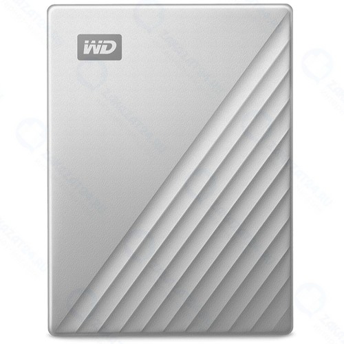 Внешний жесткий диск WD My Passport Ultra 4TB Silver (WDBFTM0040BSL-WESN)