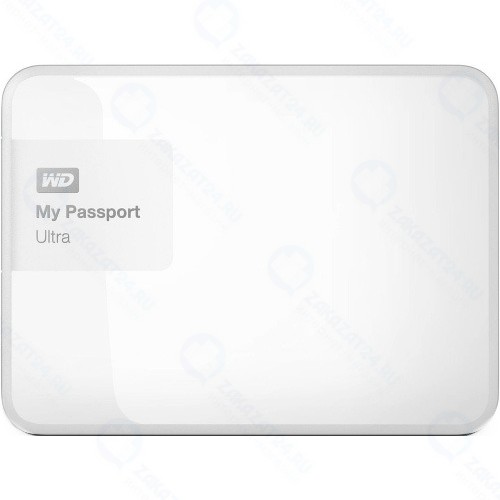 Внешний жесткий диск WD My Passport Ultra 2Tb White (WDBNFV0020BWT-EEUE)