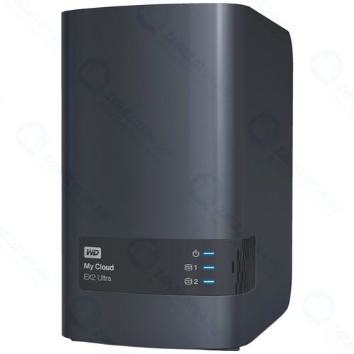 Сетевое хранилище WD My Cloud EX2 Ultra 4TB (WDBSHB0040JCH-EEUE)