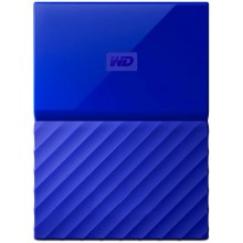 Внешний жесткий диск WD My Passport 4Tb Blue (WDBUAX0040BBL-EEUE)