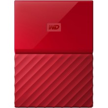 Внешний жесткий диск WD My Passport 4Tb Red (WDBUAX0040BRD-EEUE)