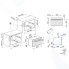 Встраиваемая микроволновая печь Smeg SF4102MS