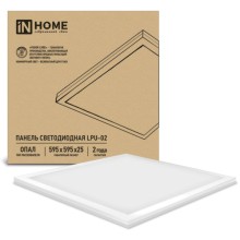 Светодиодная панель IN-HOME LPU-02 40Вт Опал 230В 6500К 3300Лм
