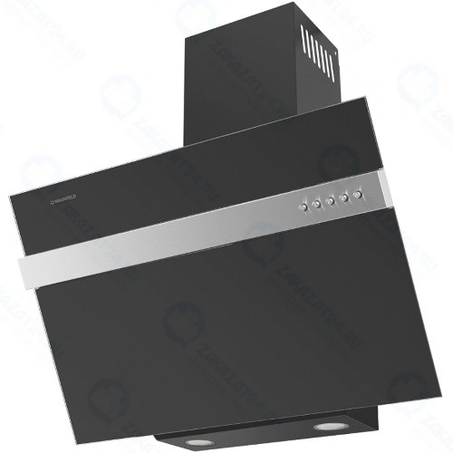 Вытяжка Maunfeld Bridge Line 50 Black/Stripe Inox