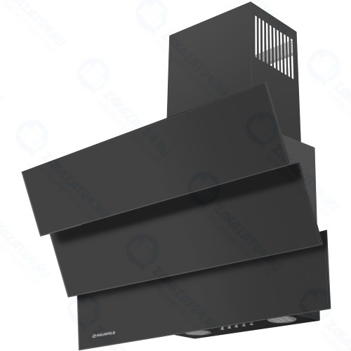 Встраиваемая вытяжка Maunfeld Cascada Mini 60 Black Glass