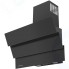 Встраиваемая вытяжка Maunfeld Cascada Mini 60 Black Glass