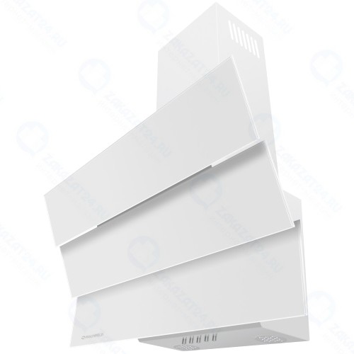 Встраиваемая вытяжка Maunfeld Cascada Mini 60 White Glass