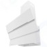 Встраиваемая вытяжка Maunfeld Cascada Mini 60 White Glass