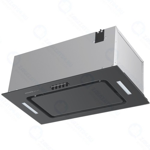 Вытяжка встраиваемая HOMSAir Crocus Push 52 Glass Black