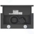 Вытяжка встраиваемая HOMSAir Flat 50 Black