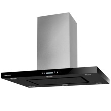 Вытяжка Maunfeld Harbour Glass Isla 90 Inox Glass Black